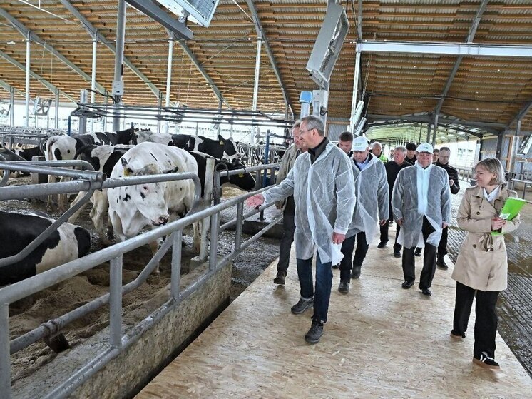 На Калужской земле заработал ещё один агромегакомплекс