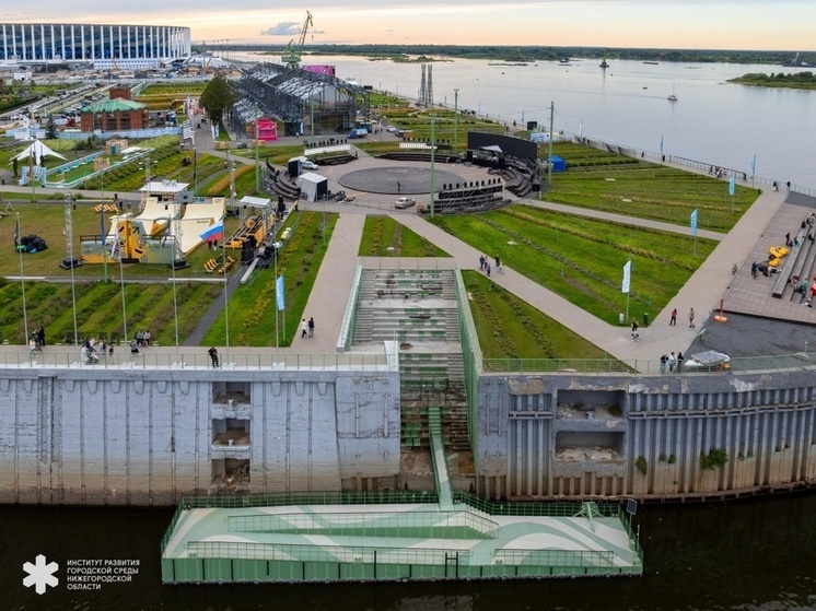 Новый причал для речных судов открыли на нижегородской Стрелке