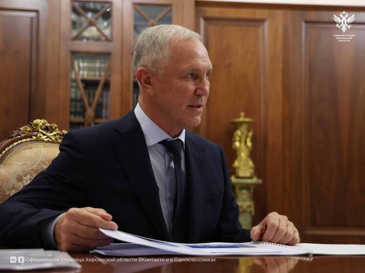 Сальдо доложил Путину о социально-экономическом развитии Херсонской области