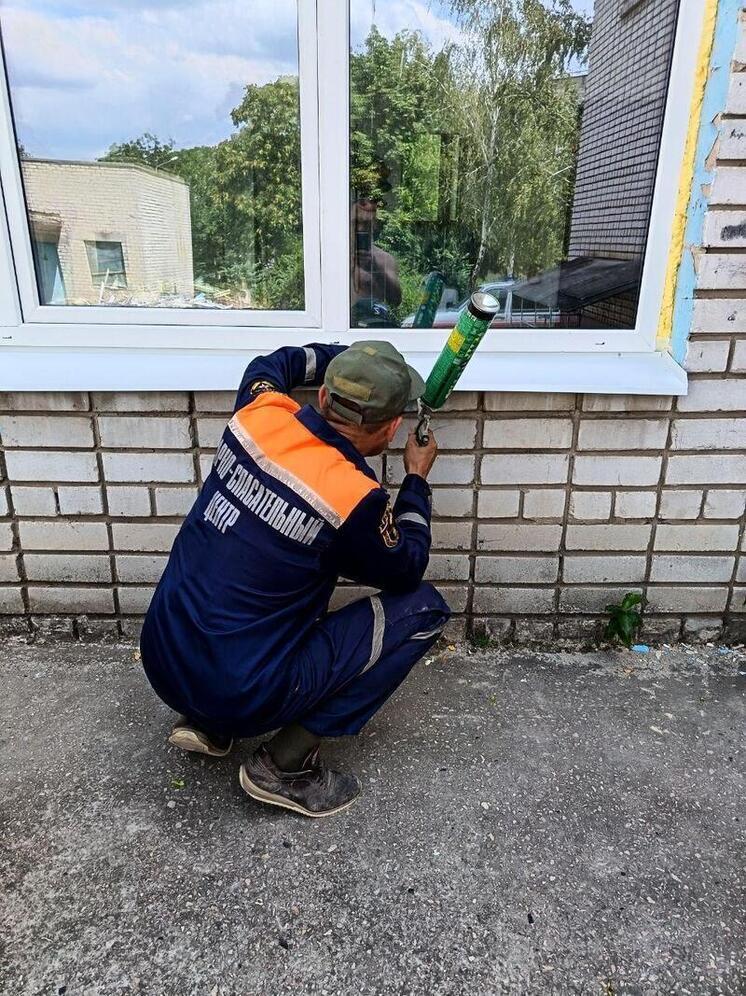 Пензенцы продолжают восстанавливать детский сад «Кузнечик» в Токмаке