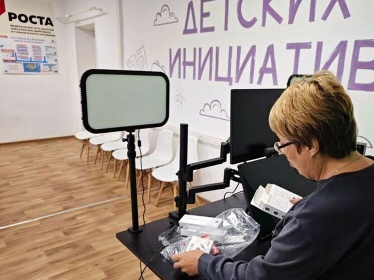 В Курской области школа на грантовые 1,2 млн рублей оборудовала видеостудию