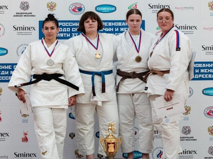 Калужские дзюдоистки взяли две медали на всероссийском турнире