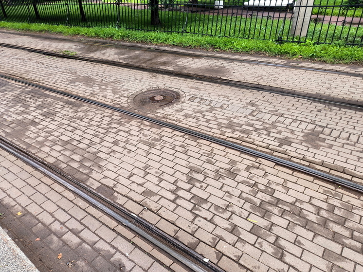 В российском регионе трамвай сошел с рельсов по неожиданной причине