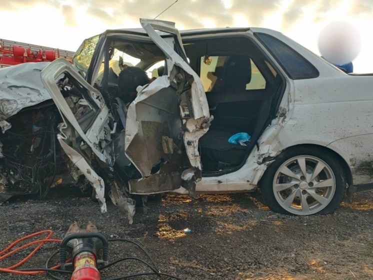 В дорожной аварии в Калмыкии погиб человек