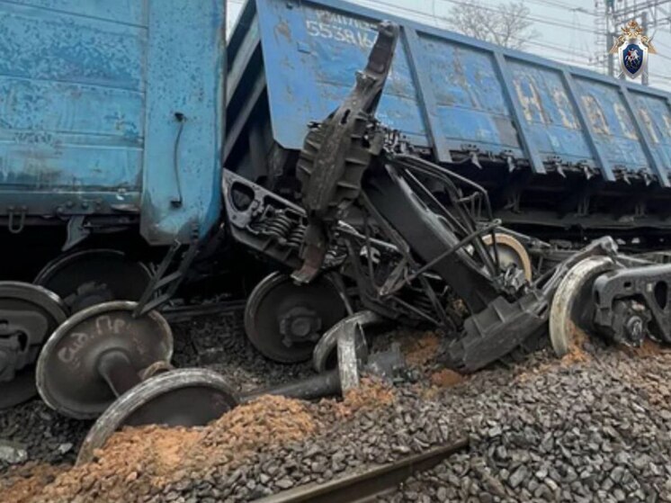Уголовное дело после сошедших с рельсов вагонов возбудили в Липецкой области