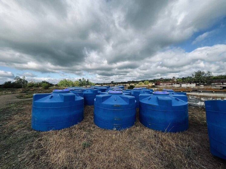 Харцызск получит дополнительные резервуары для воды