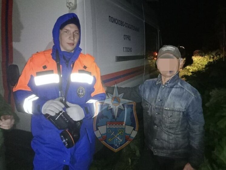 В Тосненском районе спасатели искали заблудившегося мужчину