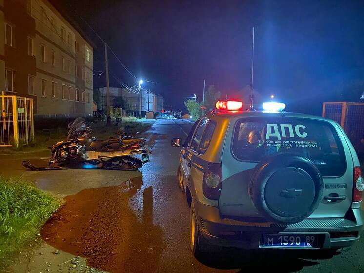 Августовские покатушки на снегоходе устроил пьяный ямалец