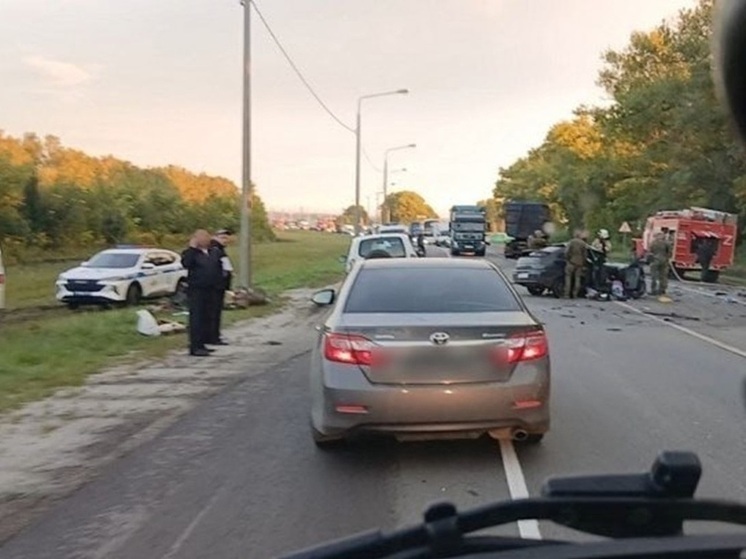 Под Курском в ДТП погибли водитель и пассажир ВАЗ-21124