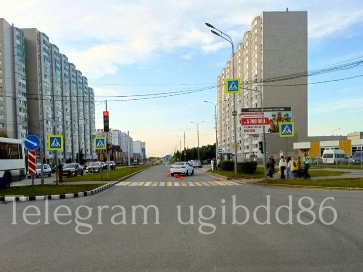 В Югре произошло несколько серьезных ДТП с участием пешеходов