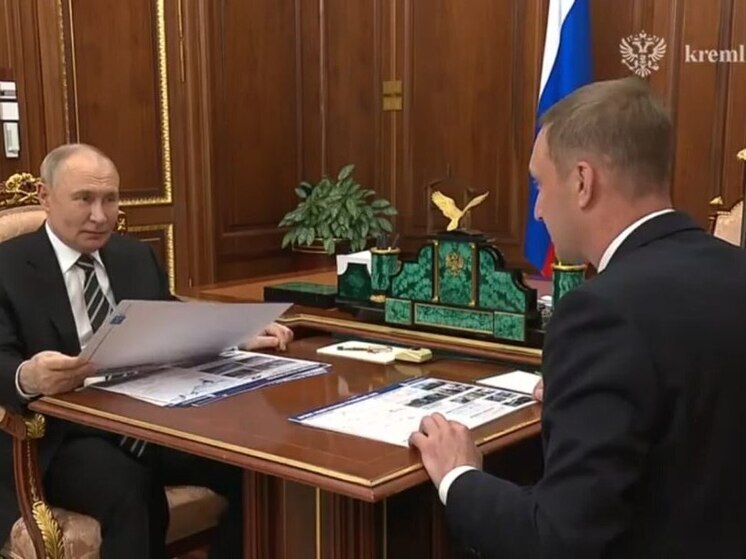 Саратовский губернатор Бусаргин рассказал Путину о речных перевозках