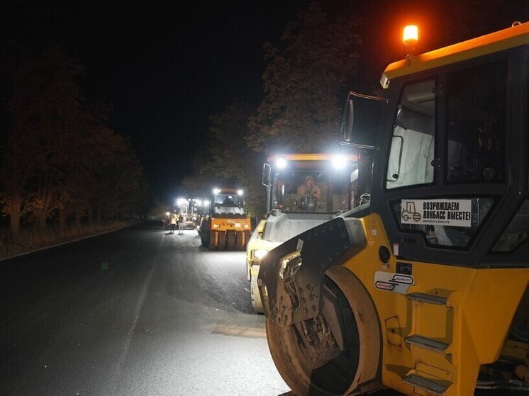 Одну из транспортных артерий отремонтировали в Куйбышевском районе Донецка