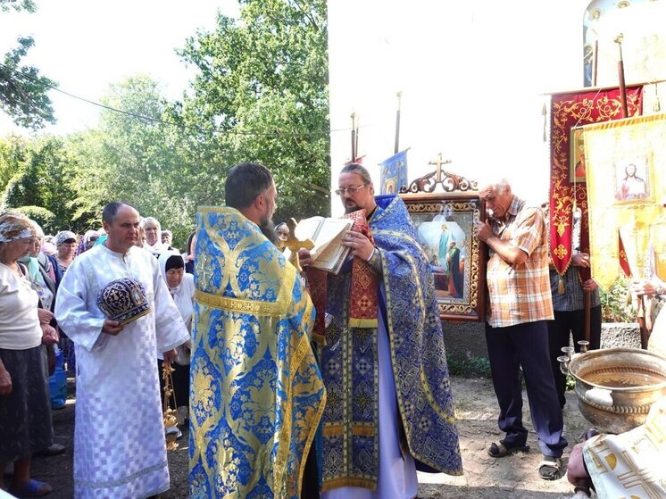 В Свято-Успенском соборе Токмака отметили престольный праздник