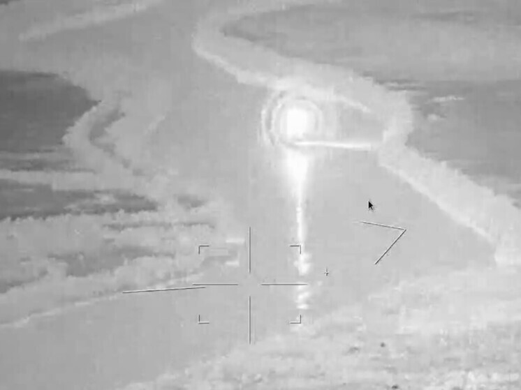 Минобороны РФ показало видео атаки на укрраинский корабль "Симферополь"