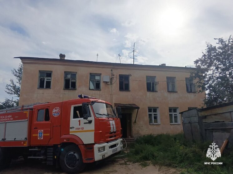 В центре Улан-Удэ произошли два умышленных поджога неэксплуатируемых зданий