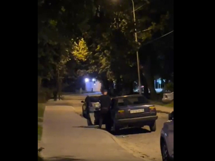 Калининградки сняли на видео попытку незнакомца завладеть чужой машиной