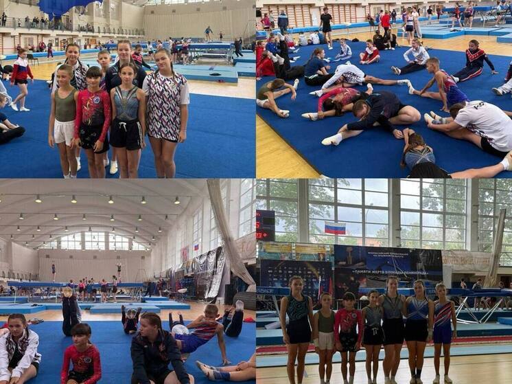 Спортсмены Запорожской области выступили на соревнованиях по прыжкам на батуте в Санкт-Петербурге