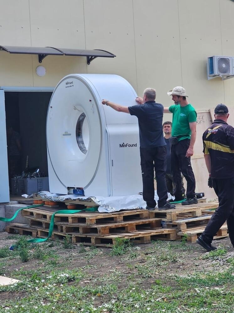 В Железноводской больнице установили компьютерный томограф