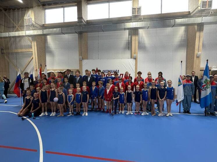 В поселке Сосново открыли Центр развития спорта и физической культуры