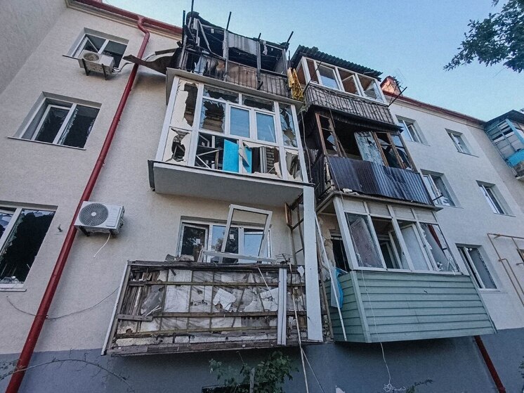 Дрон ВСУ упал в жилом районе Мариуполя