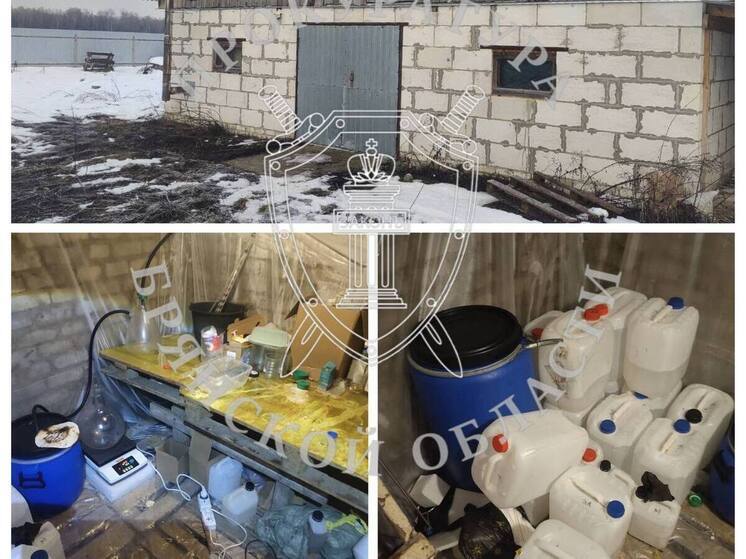 На брянском хуторе Поляковка иностранцы готовили наркотики