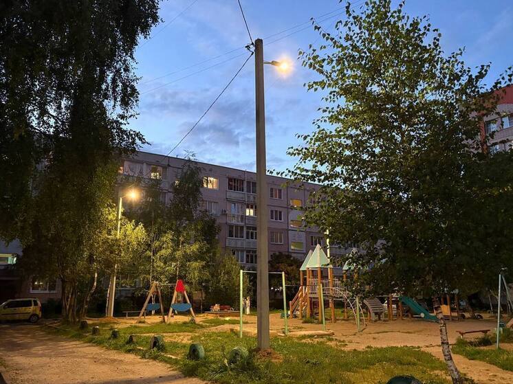 «Россети Центр и Приволжье» реализовали региональную программу «Светлый двор» в Кинешме Ивановской области