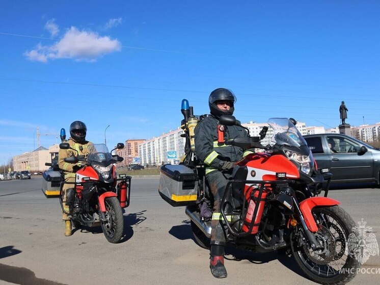 Новгородские спасатели на мотоциклах более 50 раз выезжали на патрулирование региона