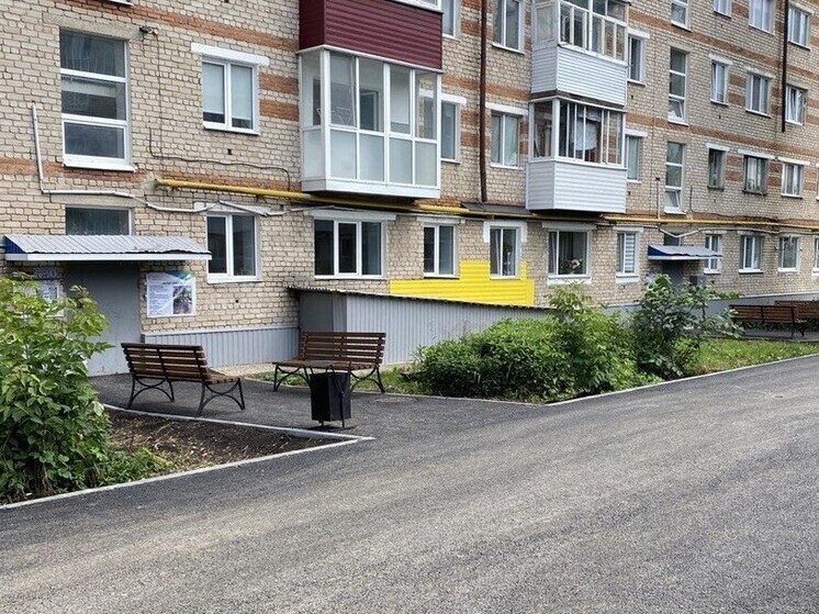 В Пермском крае благоустроили по нацпроекту 28 дворовых территорий