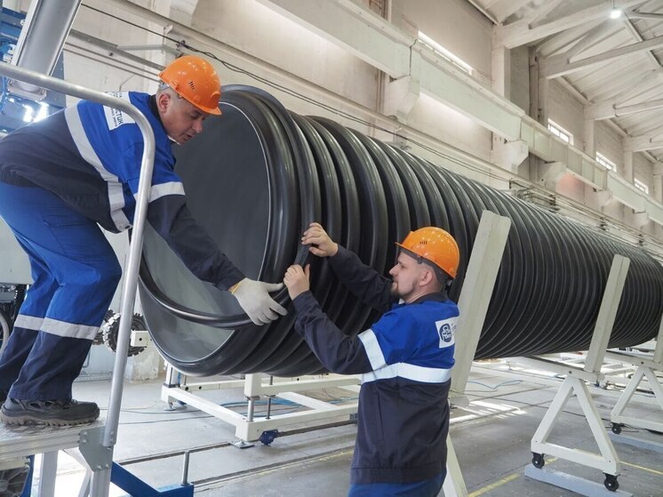 В Калужской области запустили производство полимерных труб