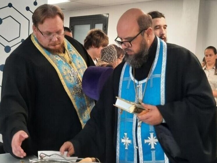 В Белгороде освятил школу № 39 после масштабной реконструкции