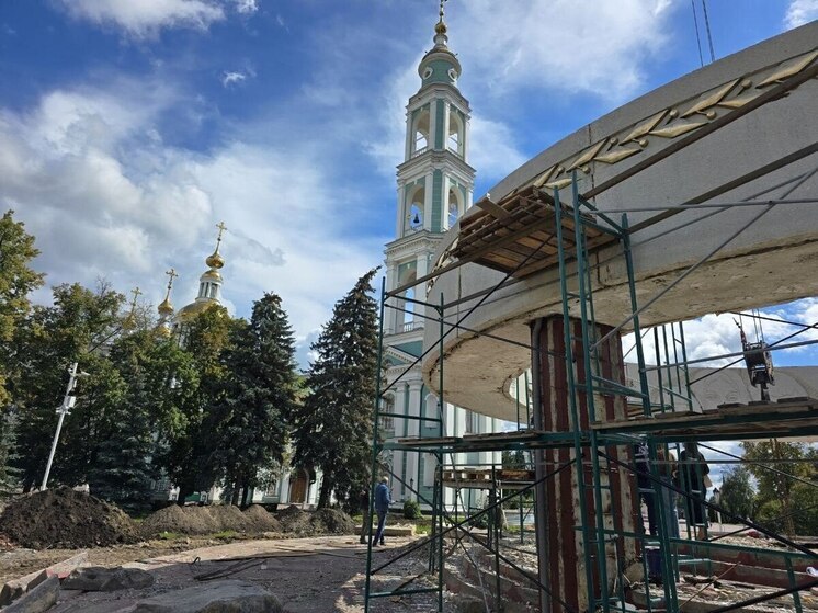 В Тамбове продолжают реставрировать «Вечную славу»