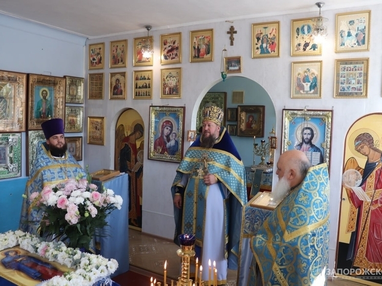 В Мелитополе прошло богослужение в честь праздника Успения Богородицы