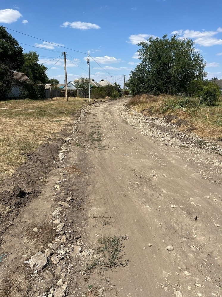 По программе «Дорога к ветерану» в Труновском округе отремонтируют четыре улицы