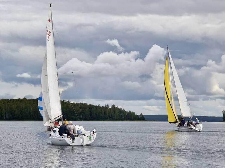 O campeonato regional de vela terminou em Snezhinsk
