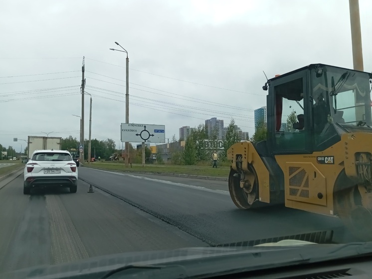 Дорожные работы привели к пробкам в Петрозаводске