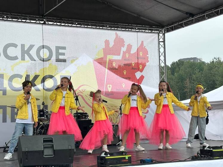На концерте в Кудрово выступили более 200 юных артистов