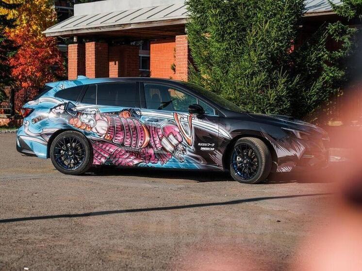 В Новосибирске продают Subaru Levorg в стиле аниме за 3,4 млн