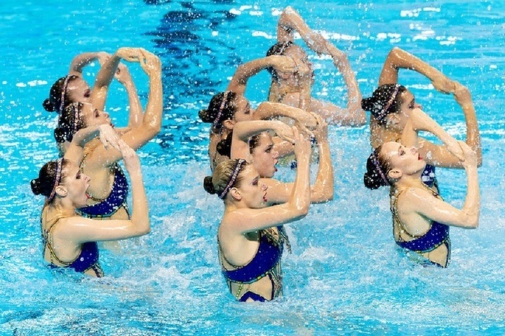 Российские синхронистки выиграли медальный зачет юношеского ЧМ