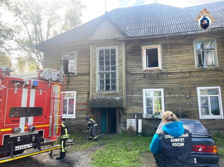 Ребенок погиб при пожаре в Сегеже