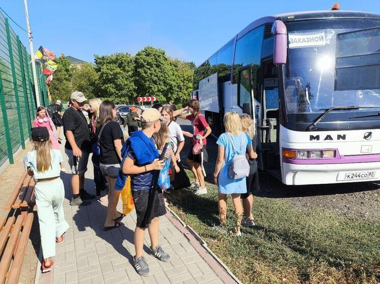 124 ребёнка из Энергодара и Каменско-Днепровского округа отдохнули в Крыму