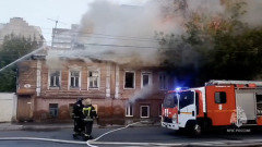 В Самаре утром 31 августа горели заброшенные дома