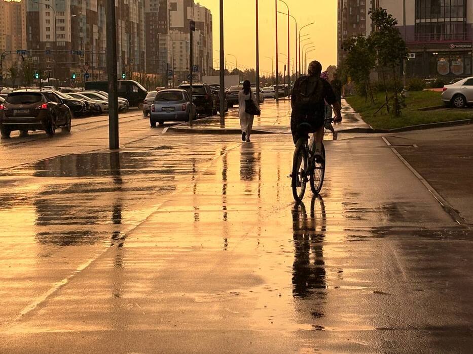 Редакция «МК в Питере» прощается с летом: вспоминаем самые жаркие денечки, мощные ливни и сверхъестественные закаты