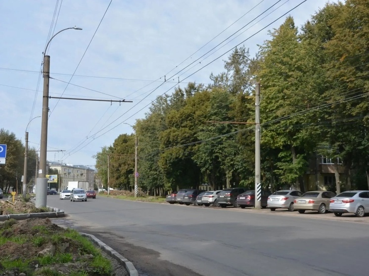 Благоустройство улицы Велижской в Иваново обещают закончить к зиме