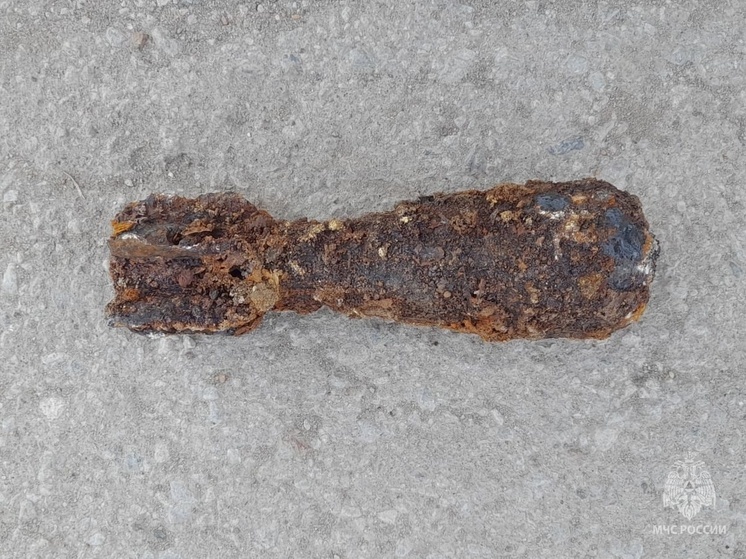 В Калужской области уничтожили мину