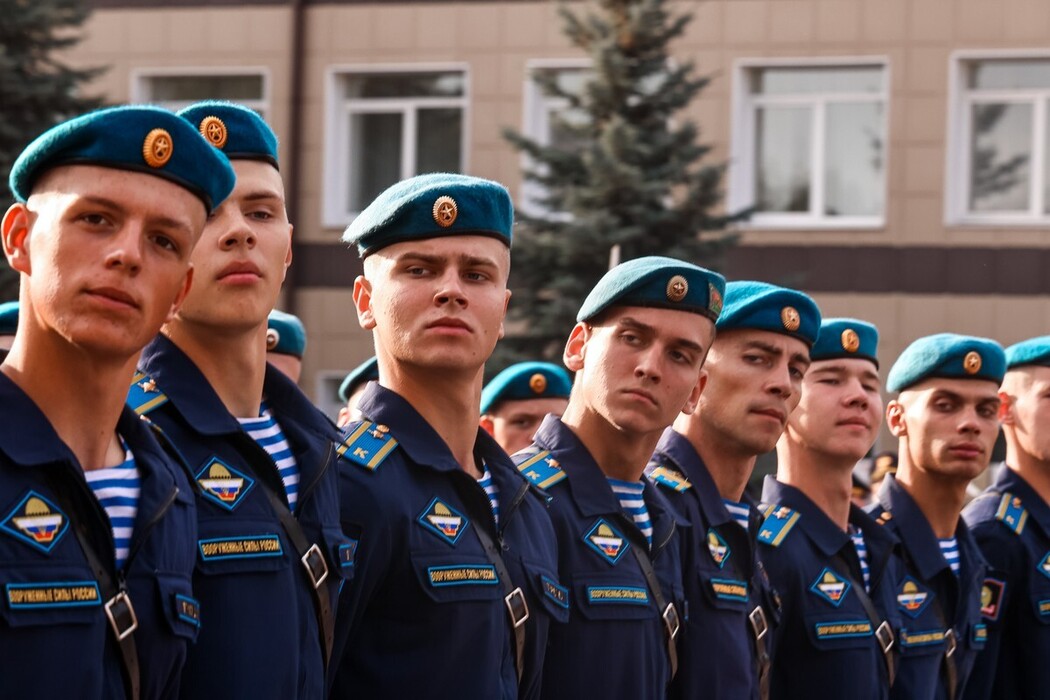 В Рязанском училище ВДВ начался учебный год: фото будущих защитников Родины