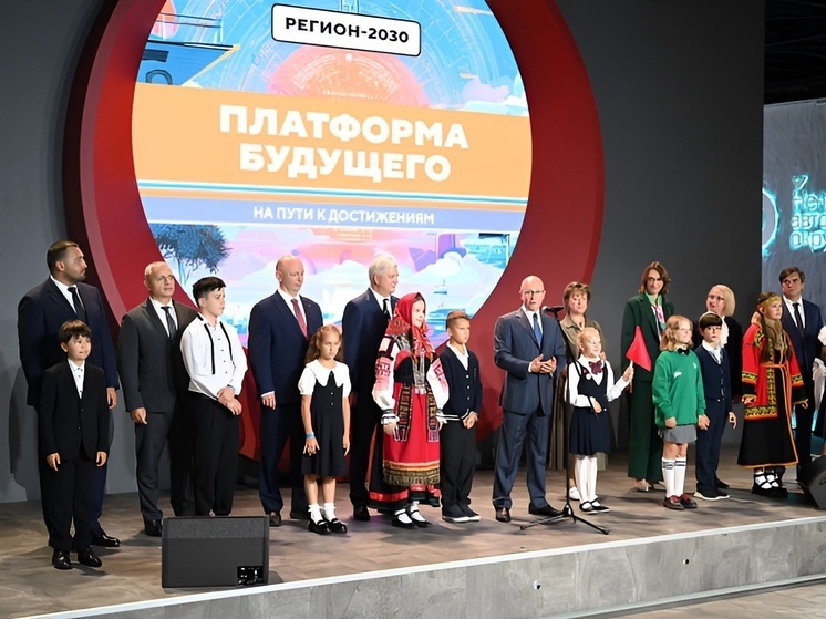 Пантелеев презентовал Кириенко стенд Тульской области на выставке «Регион-2030. Платформа Будущего»