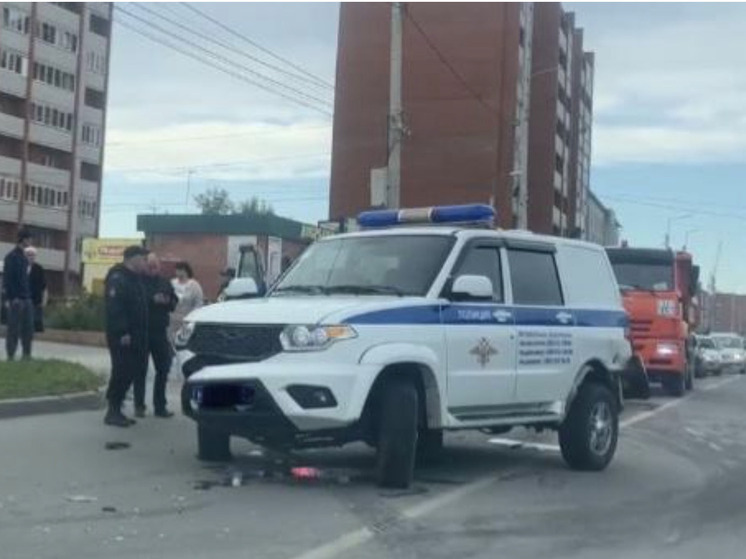 Экипаж ГИБДД попал в аварию в Новосибирской области