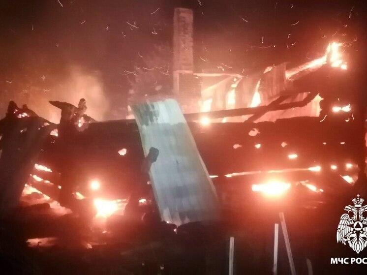 Пенсионер погиб на пожаре в Вологодской области