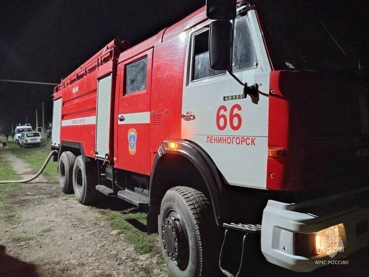 Женщина погибла на пожаре в частном доме в Татарстане