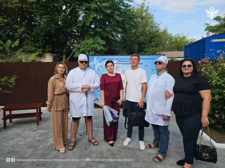 В Геническом медколледже открылся специализированный класс для ветеранов СВО